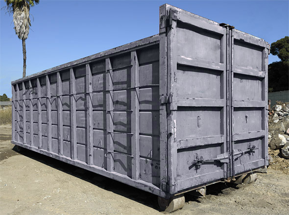 Trash bins and roll off dumpsters for rent in West Los Angeles